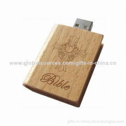 Wooden 4GB USB Flash Drive, OEM Orders Welcomed,Uses Toshiba or Samsung Chipset